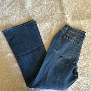 July blue flare jeans